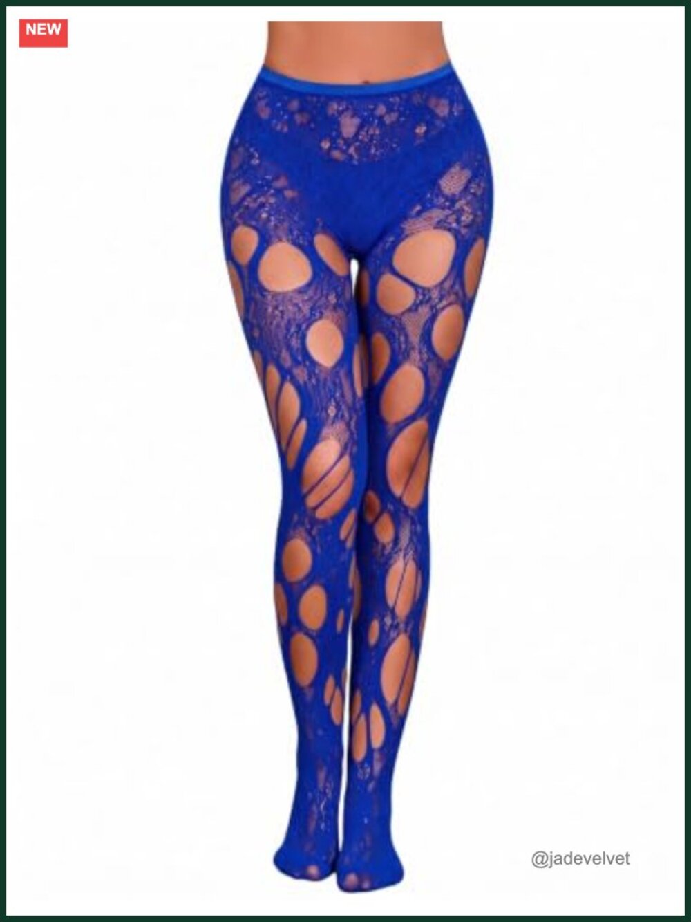 Lace High Waist Cutout Fishnet Tights Pantyhose Stockings